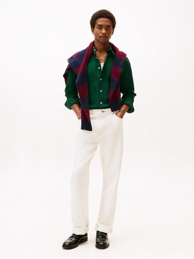 Tommy Hilfiger Overhemd met lange mouwen SOLID HERITAGE OXFORD RF SHIRT - Foto 3