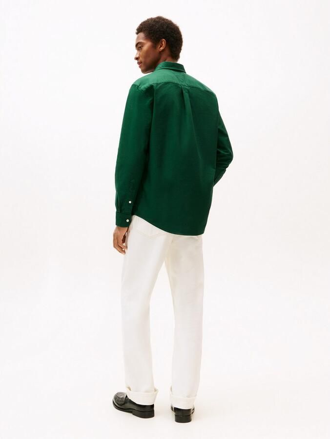 Tommy Hilfiger Overhemd met lange mouwen SOLID HERITAGE OXFORD RF SHIRT - Foto 4