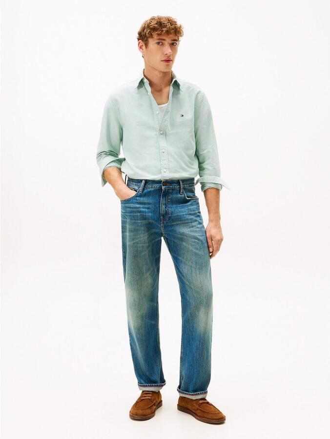 Tommy Hilfiger Overhemd met lange mouwen SOLID HERITAGE OXFORD RF SHIRT - Foto 7