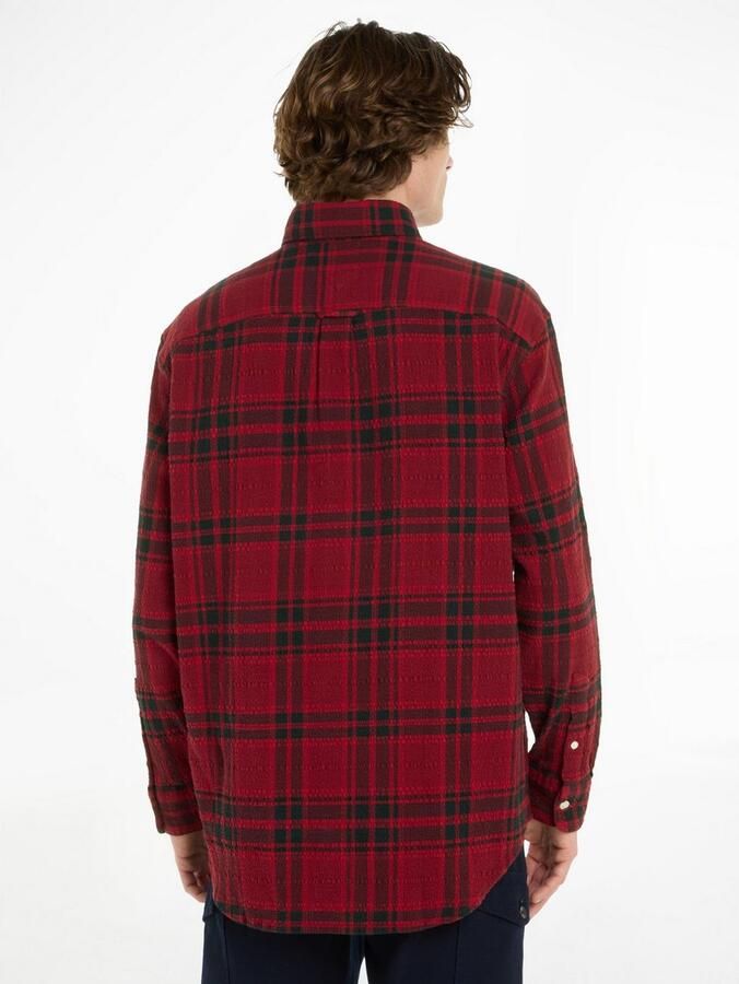 Tommy Hilfiger Overhemd met lange mouwen TONAL TARTAN SHIRT - Foto 3