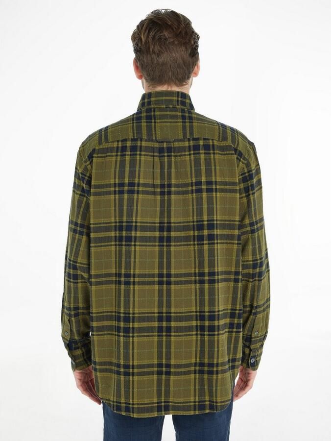 Tommy Hilfiger Overhemd met lange mouwen TONAL TARTAN SHIRT - Foto 3
