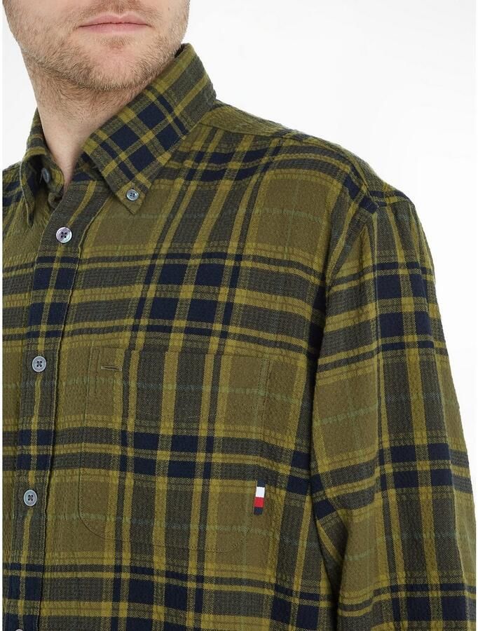 Tommy Hilfiger Overhemd met lange mouwen TONAL TARTAN SHIRT - Foto 2