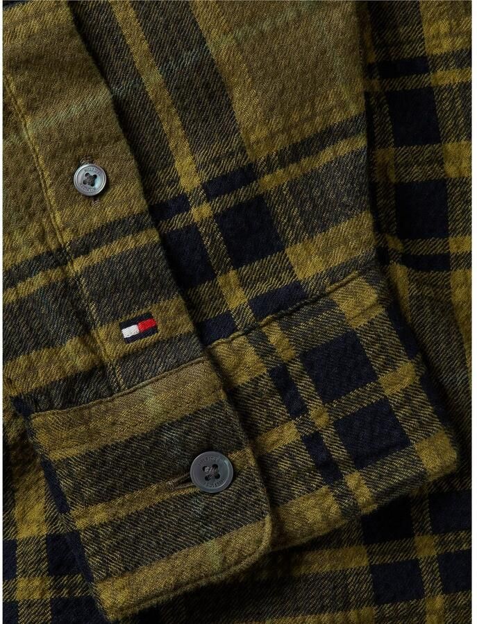 Tommy Hilfiger Overhemd met lange mouwen TONAL TARTAN SHIRT