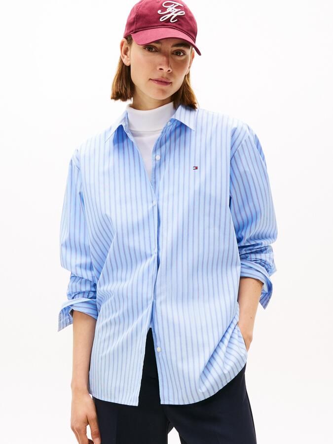 Tommy Hilfiger Overhemdblouse ESS POPLIN EASY FIT SHIRT - Foto 5