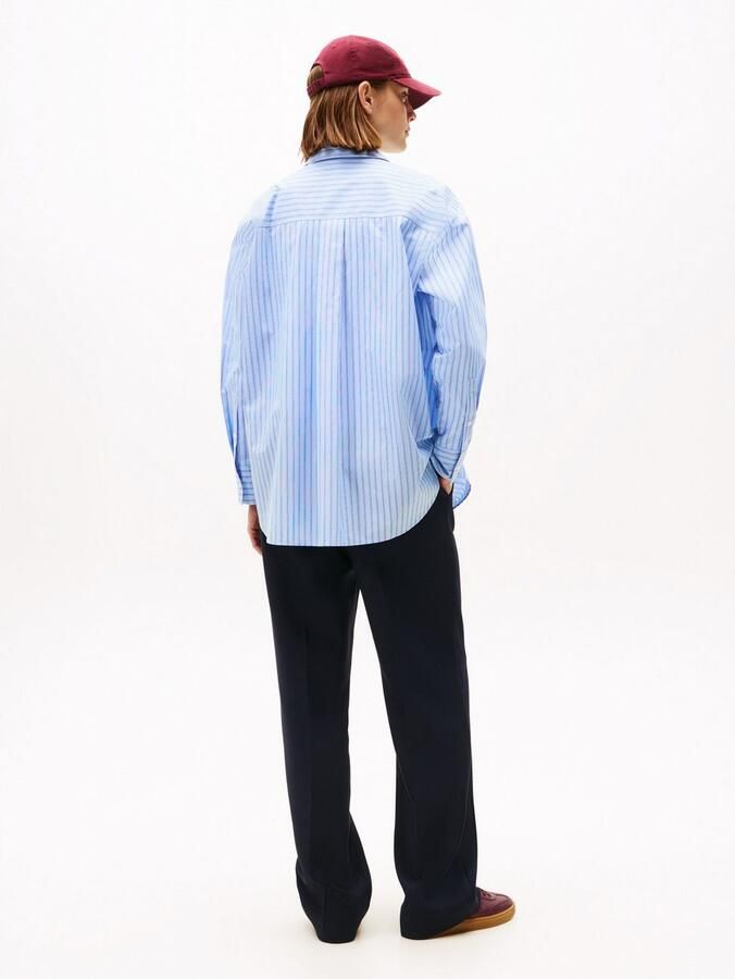 Tommy Hilfiger Overhemdblouse ESS POPLIN EASY FIT SHIRT - Foto 4