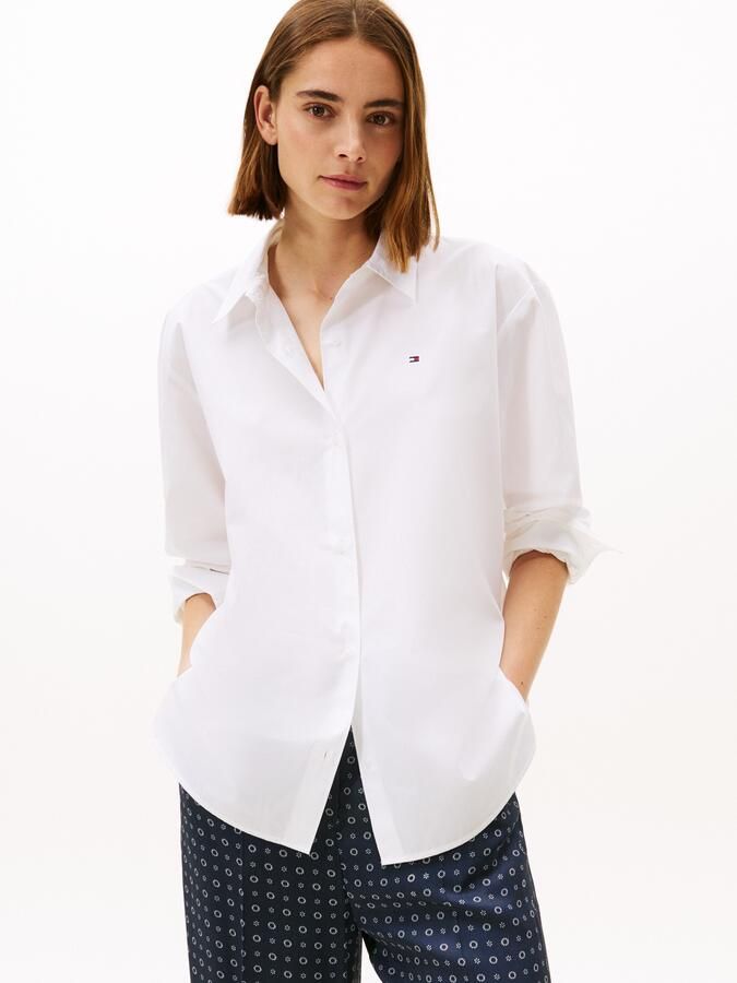 Tommy Hilfiger Overhemdblouse ESS POPLIN EASY FIT SHIRT - Foto 5