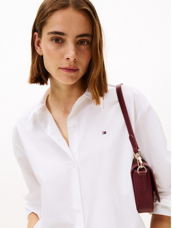 Tommy Hilfiger Overhemdblouse ESS POPLIN EASY FIT SHIRT - Foto 2