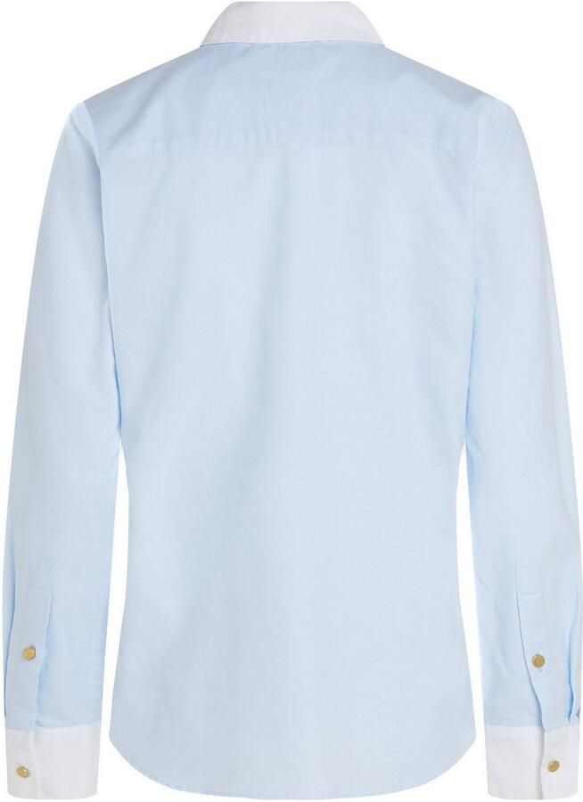 Tommy Hilfiger Overhemdblouse GOLD BUTTON REGULAR LS SHIRT - Foto 5