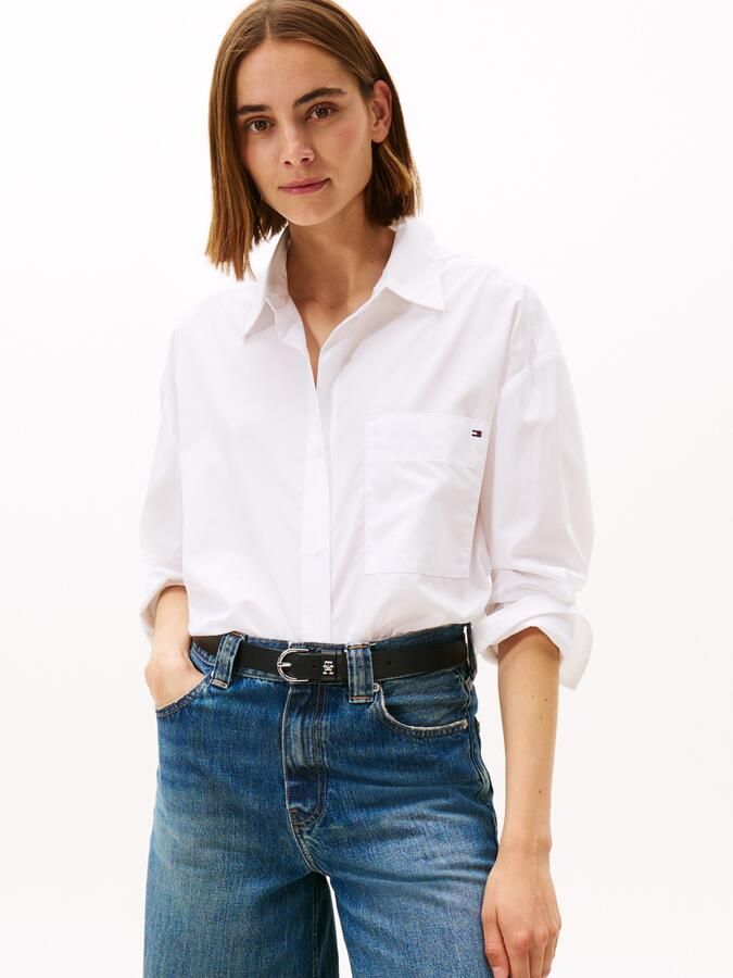 Tommy Hilfiger Overhemdblouse NEW POPLIN EASY SHIRT - Foto 5
