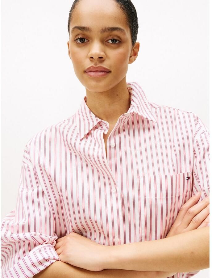 Tommy Hilfiger Overhemdblouse NEW POPLIN EASY SHIRT