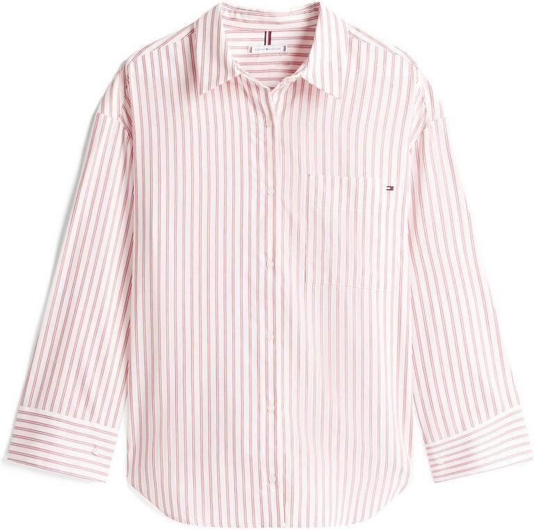 Tommy Hilfiger Overhemdblouse NEW POPLIN EASY SHIRT - Foto 4