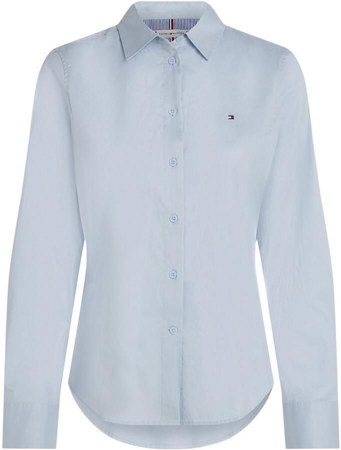 Tommy Hilfiger Regular fit overhemdblouse met logostitching model 'OXFORD' - Foto 2