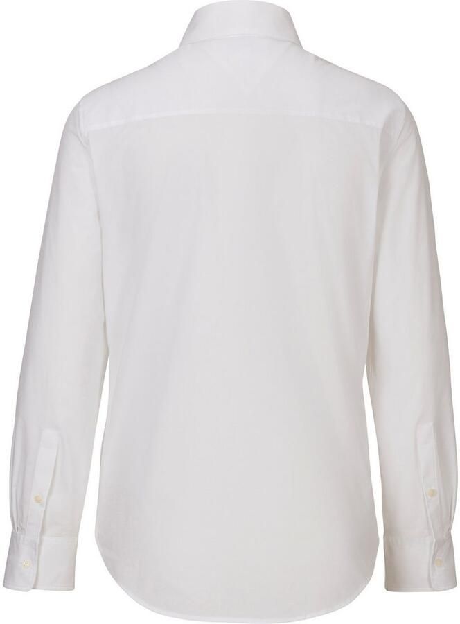 Tommy Hilfiger Overhemdblouse STRETCH REGULAR LS SHIRT met geborduurd logo - Foto 1
