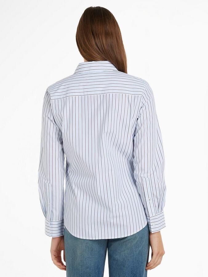 Tommy Hilfiger Overhemdblouse STRIPE REGULAR SHIRT - Foto 3
