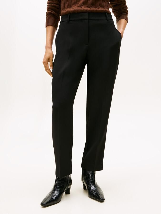 Tommy Hilfiger Straight leg stoffen broek met viscose model 'PUNTO' - Foto 5
