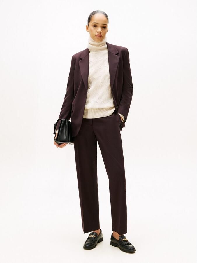 Tommy Hilfiger Pantalon TIMELESS WOOL SLIM STRT PANT - Foto 2