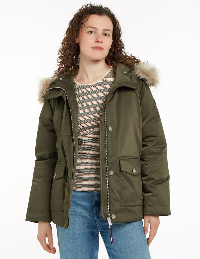 Tommy Hilfiger Parka met logopatch - Foto 8
