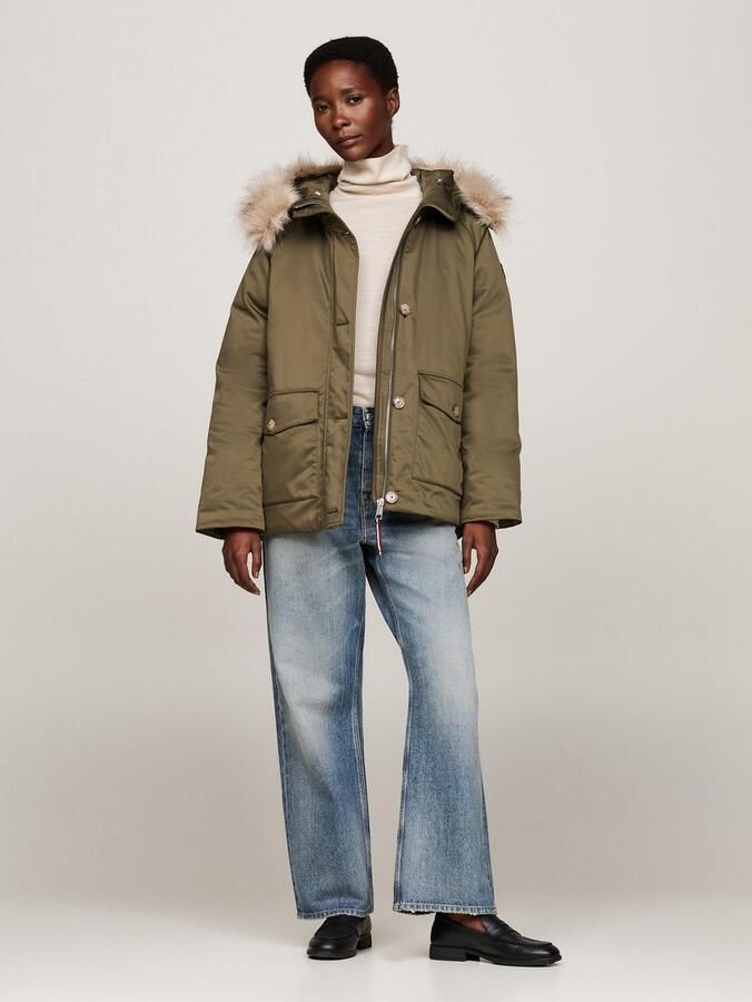 Tommy Hilfiger Parka met logopatch - Foto 6