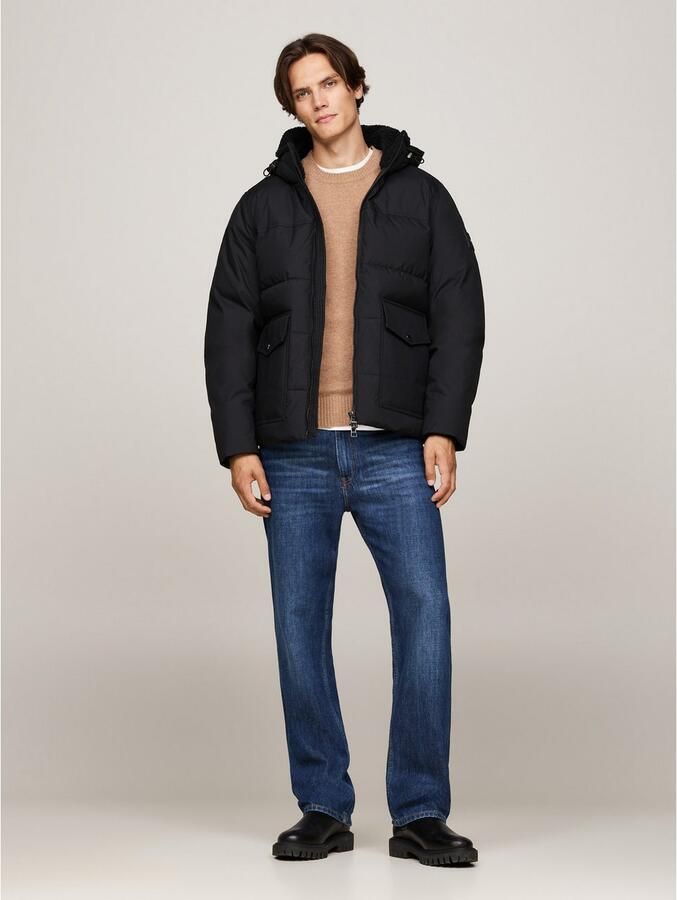 Tommy Hilfiger Parka ROCKIE UTILITY HOODED JACKET Winterjas outdoorjas Afneembare capuchon met trekkoord 2-weg ritssluiting - Foto 2