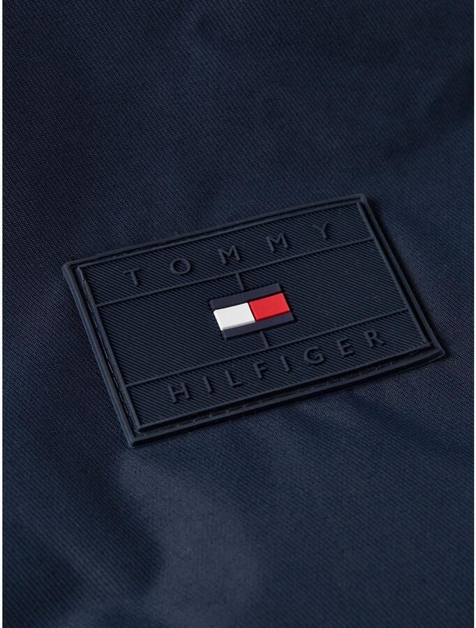 Tommy Hilfiger Parka Rockie Utility Parka Winterjas outdoorjas hooggesloten opstaande kraag met imitatiebont