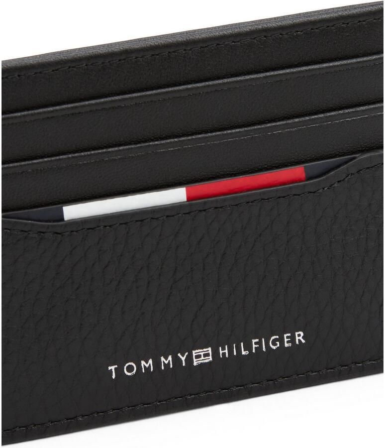 Tommy Hilfiger Pasjeshouder TH CENTRAL CC HOLDER heren portemonnee met logo en logovlag