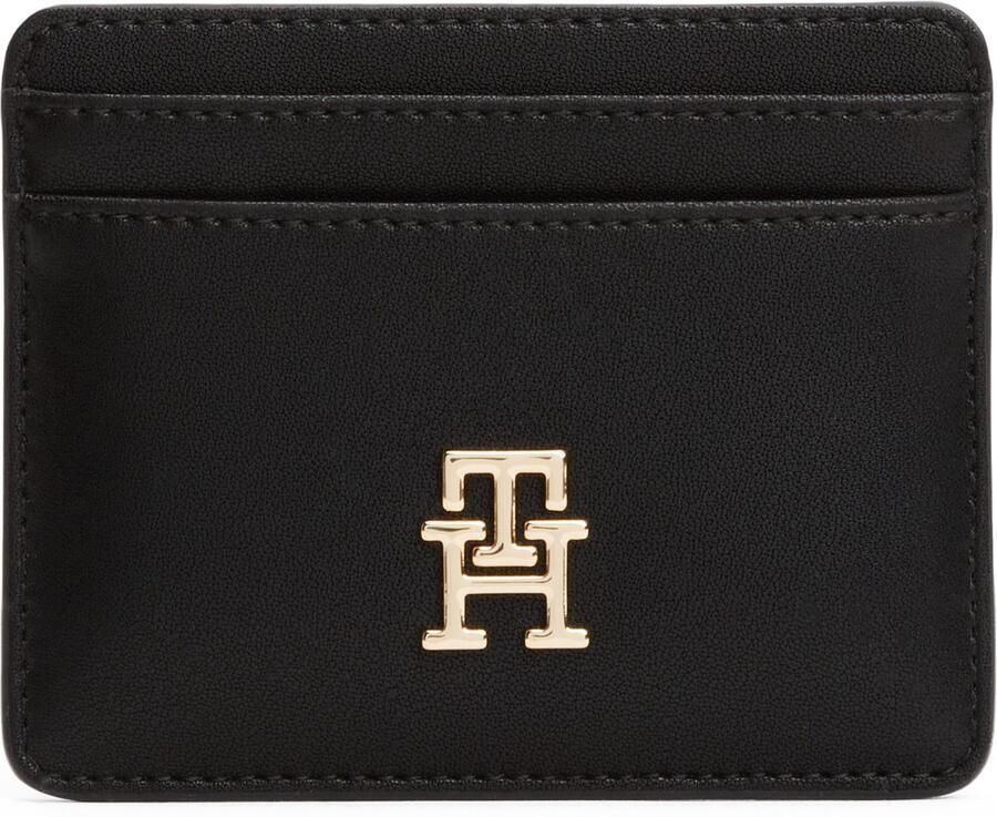 Tommy Hilfiger Pasjeshouder TH FEMININE CC HOLDER portemonnai portemonnee met edel th-sierstuk - Foto 4