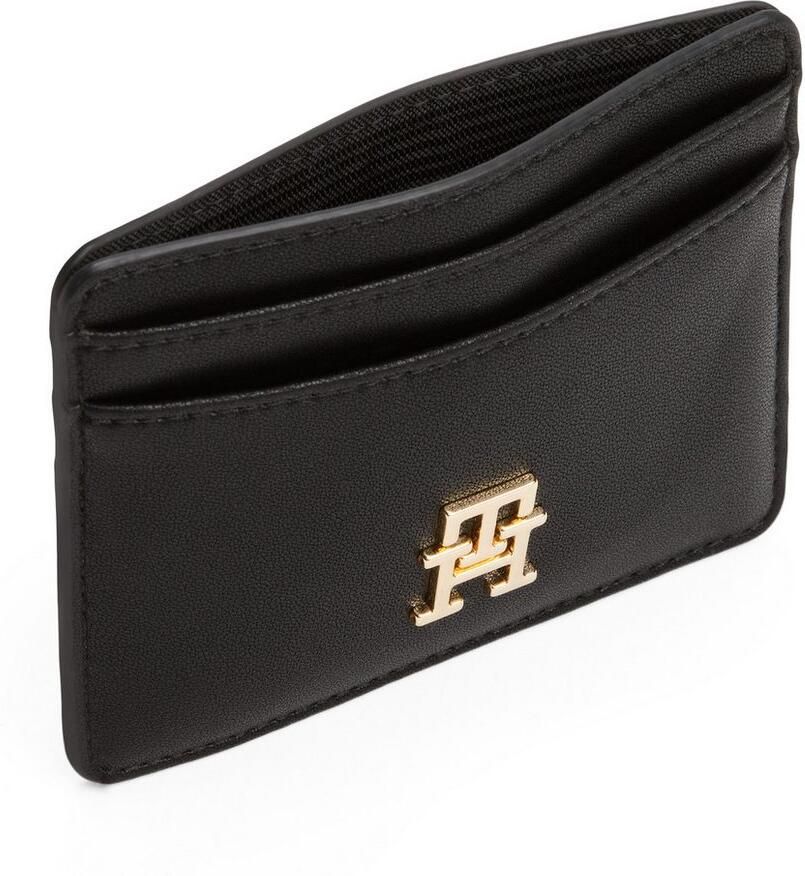 Tommy Hilfiger Pasjeshouder TH FEMININE CC HOLDER portemonnai portemonnee met edel th-sierstuk