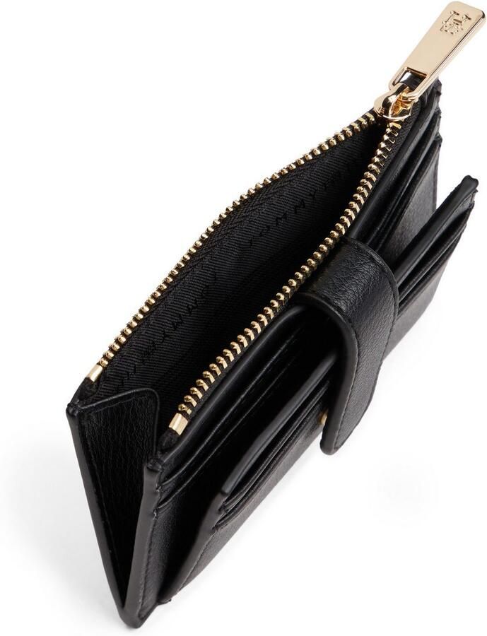 Tommy Hilfiger Pasjeshouder TH FLAG CC HOLDER portemonnee met gouden logo-reliëf