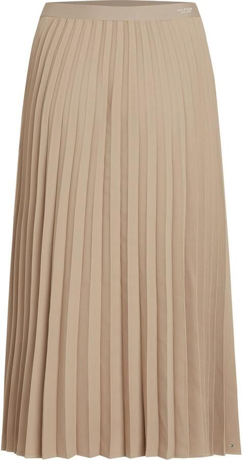 Tommy Hilfiger Plissérok FLUID PLEATED PULL ON MIDI SKIRT - Foto 4