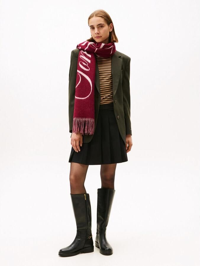 Tommy Hilfiger Plissérok TIMELESS WOOL PLEATED MINI SKIRT - Foto 2