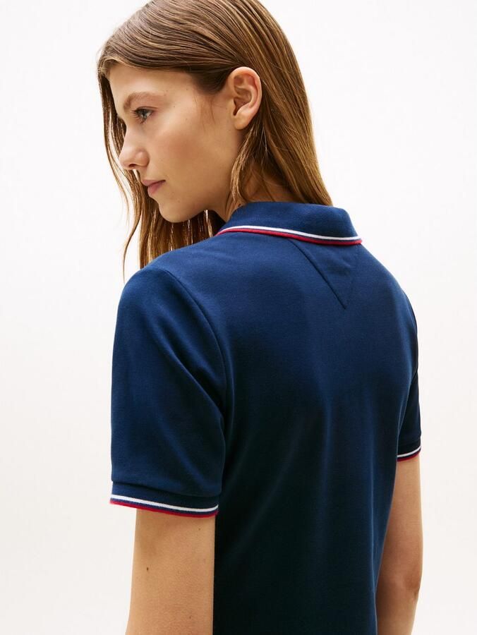 Tommy Hilfiger Polojurk 1985 RWB TIP SLIM POLO DRS
