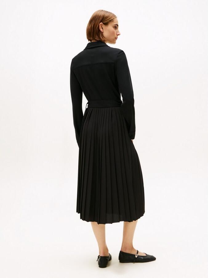 Tommy Hilfiger Polojurk INTERLOCK MIX MEDIA POLO DRS LS - Foto 2