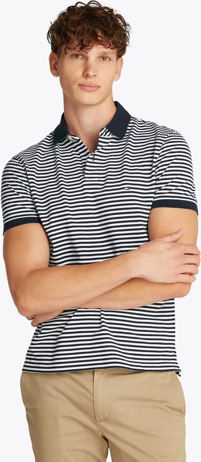 TOMMY HILFIGER Heren Polo's & T-shirts 1985 Regular Polo Donkerblauw - Foto 17