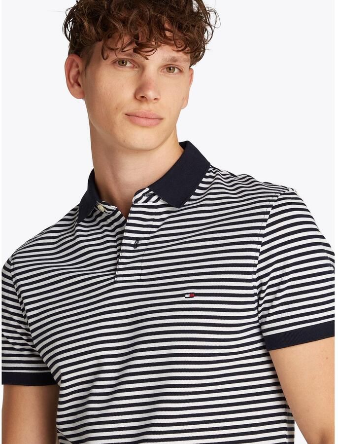 TOMMY HILFIGER Heren Polo's & T-shirts 1985 Regular Polo Donkerblauw - Foto 7