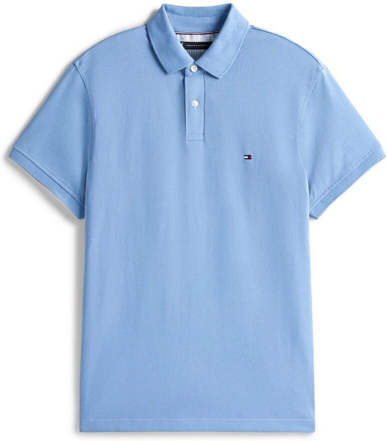 Tommy Hilfiger Regular fit poloshirt van een mix van katoen en elastaan - Foto 2