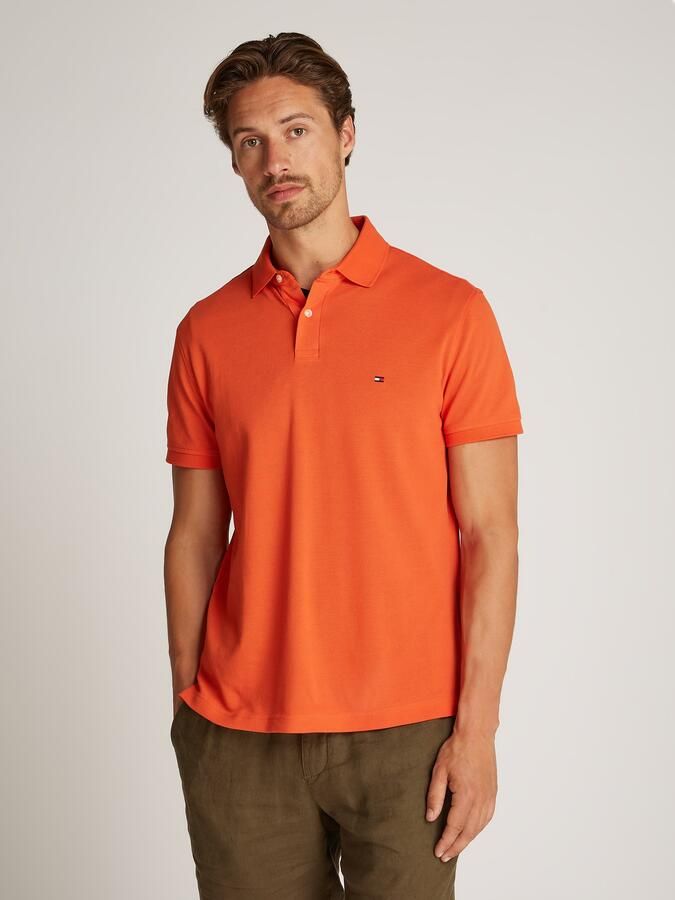 TOMMY HILFIGER Heren Polo's & T-shirts 1985 Regular Polo Oranje - Foto 5