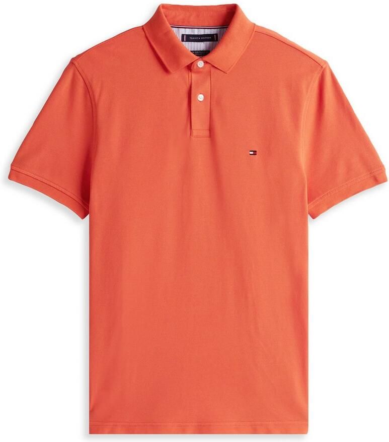 TOMMY HILFIGER Heren Polo's & T-shirts 1985 Regular Polo Oranje - Foto 5