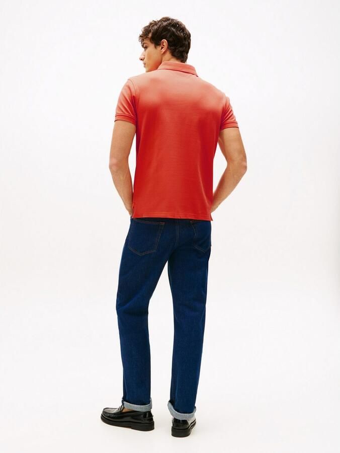 TOMMY HILFIGER Heren Polo's & T-shirts 1985 Regular Polo Oranje - Foto 16