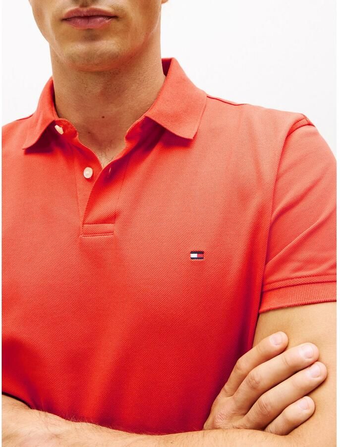 TOMMY HILFIGER Heren Polo's & T-shirts 1985 Regular Polo Oranje - Foto 7