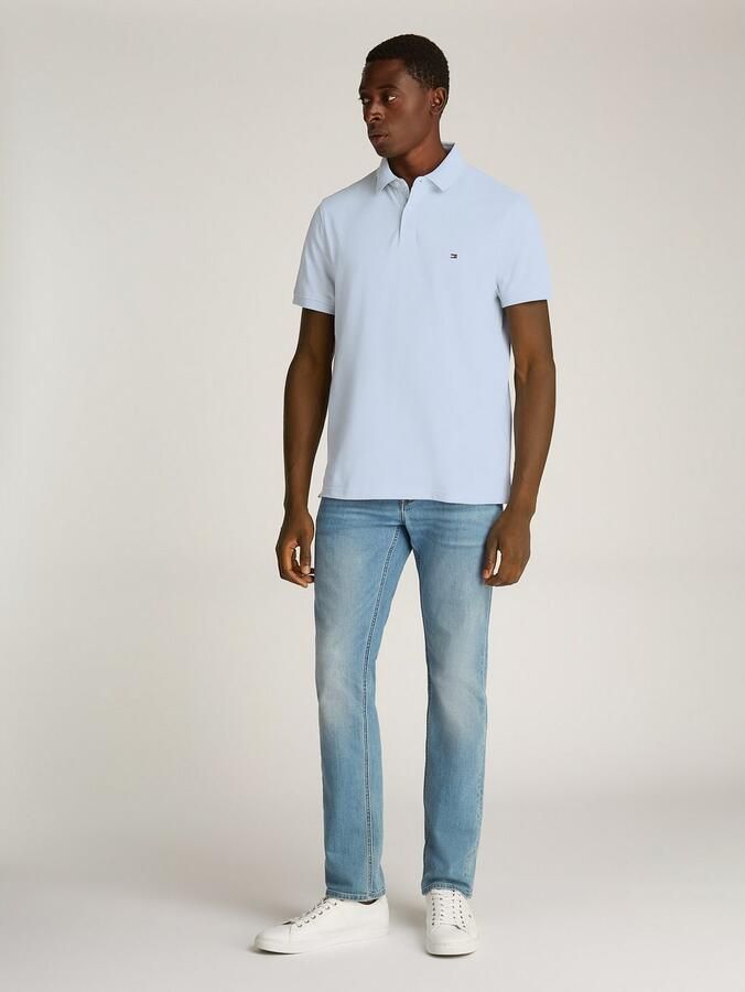 Tommy Hilfiger Poloshirt 1985 REGULAR POLO met contraststrepen en knoopsluiting - Foto 6