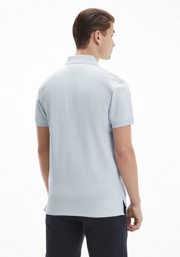 Tommy Hilfiger Poloshirt 1985 REGULAR POLO met contraststrepen en knoopsluiting - Foto 18