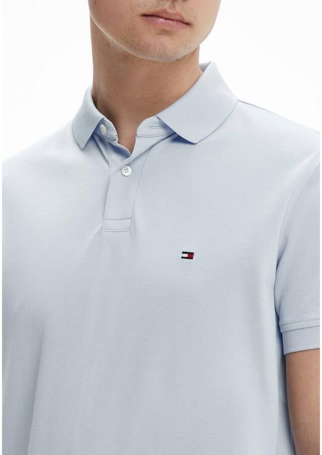 Tommy Hilfiger Poloshirt 1985 REGULAR POLO met contraststrepen en knoopsluiting - Foto 16