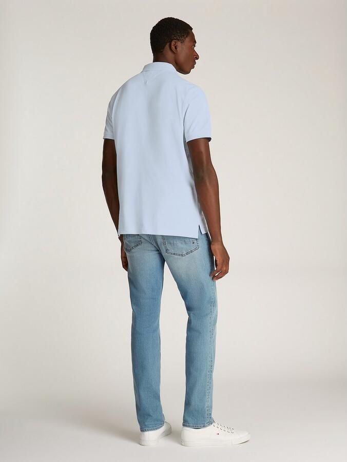 Tommy Hilfiger Poloshirt 1985 REGULAR POLO met contraststrepen en knoopsluiting - Foto 8