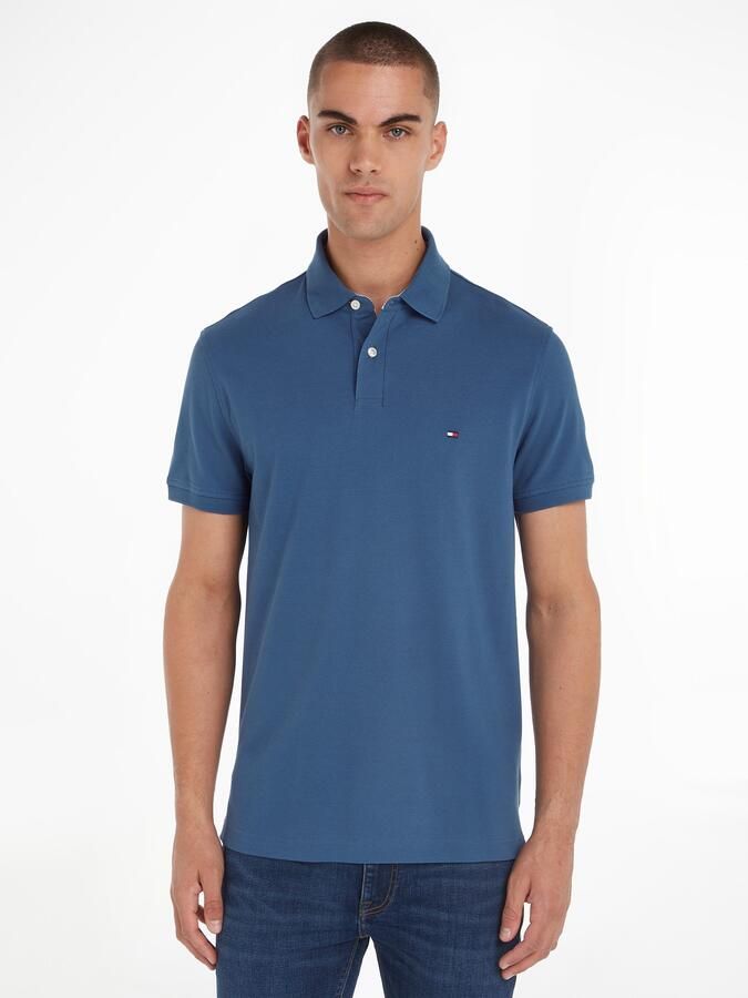 Tommy Hilfiger Poloshirt 1985 REGULAR POLO met contraststrepen en knoopsluiting - Foto 6