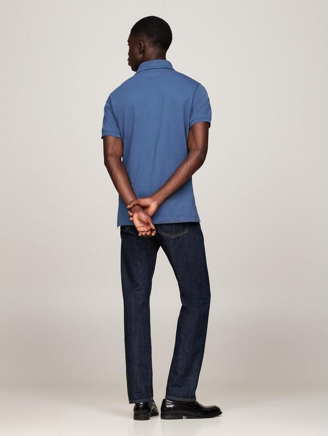 Tommy Hilfiger Poloshirt 1985 REGULAR POLO met contraststrepen en knoopsluiting - Foto 11