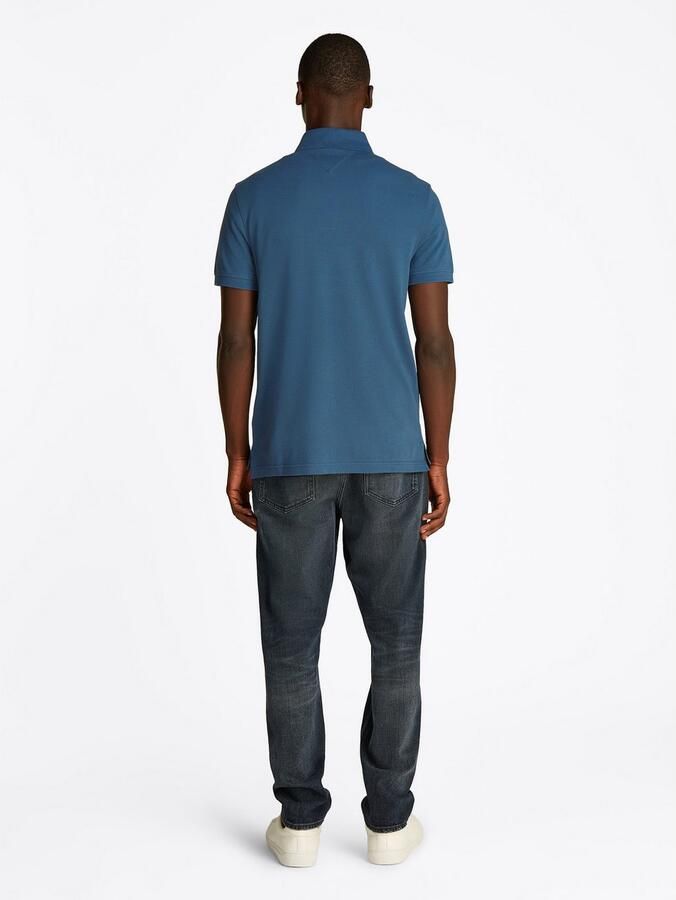 Tommy Hilfiger Poloshirt 1985 REGULAR POLO met contraststrepen en knoopsluiting - Foto 13