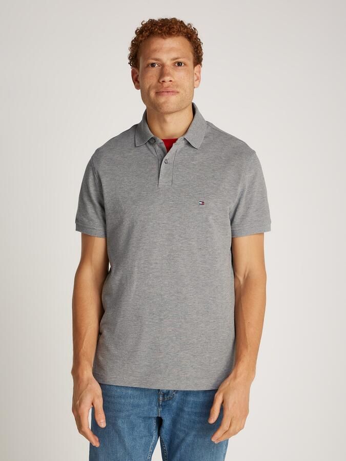 Tommy Hilfiger Poloshirt 1985 REGULAR POLO met contraststrepen en knoopsluiting