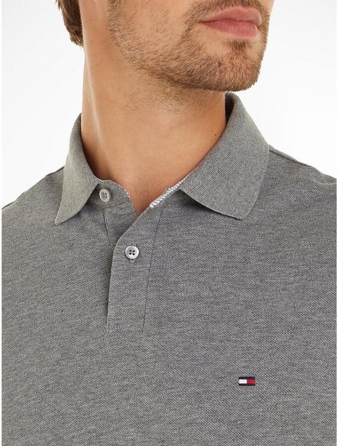 Tommy Hilfiger Poloshirt 1985 REGULAR POLO met contraststrepen en knoopsluiting - Foto 6