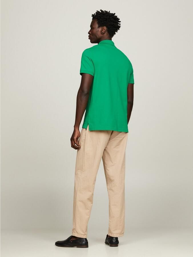 Tommy Hilfiger Poloshirt 1985 REGULAR POLO met contraststrepen en knoopsluiting - Foto 6