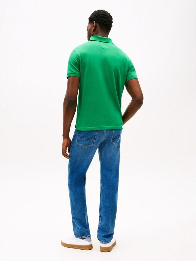 Tommy Hilfiger Poloshirt 1985 REGULAR POLO met contraststrepen en knoopsluiting - Foto 7